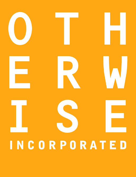 The Otherwise Incorporate logo on orange