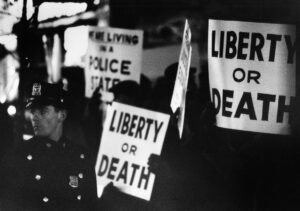 Gordon Parks, Harlem Rally, Harlem, New York, 1963. via The Gordon Parks Foundation